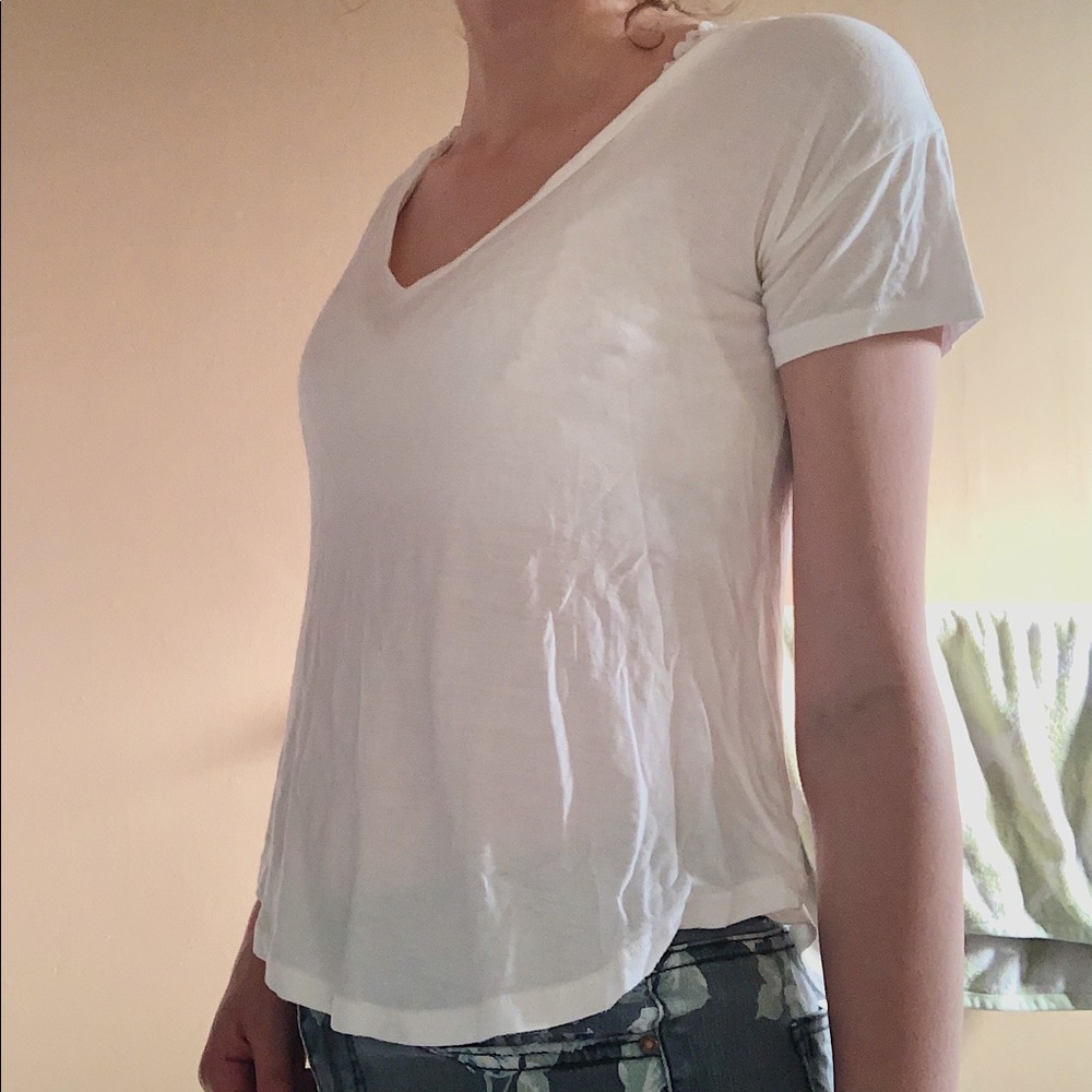 Calypso St. Barth White Tee - XXS